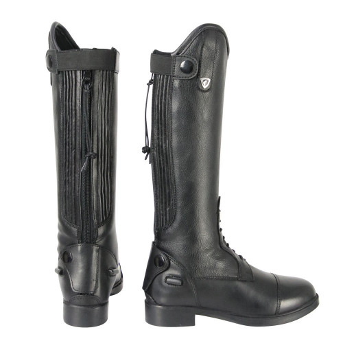 Childrens long 2024 leather riding boots