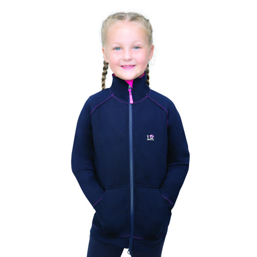 Sue Softshell Jacket by Little Rider - Navy/Pink - 3-4 Years