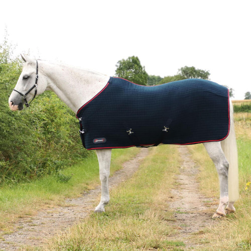 DefenceX System Cool Control Rug - Navy/Red - 4'6"