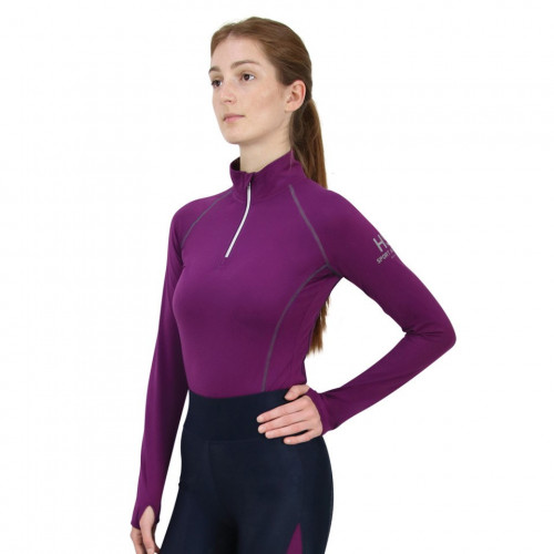 Hy Sport Active Base Layer - Amethyst Purple - Large