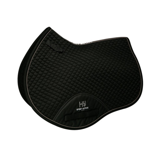 Hy Sport Active Close Contact Saddle Pad - Black - Pony/Cob