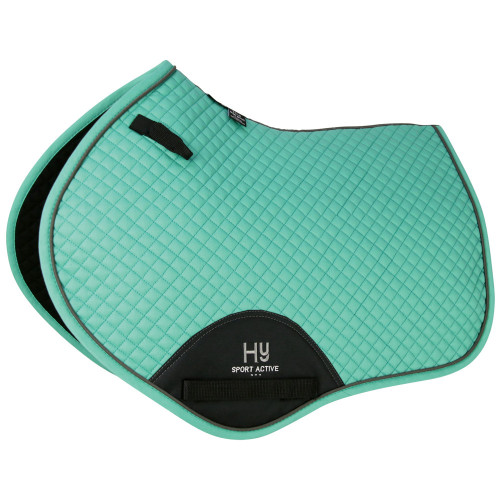 Hy Sport Active Close Contact Saddle Pad - Spearmint Green - Pony/Cob