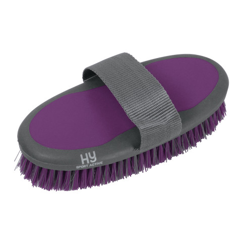 Hy Sport Active Body Brush - Amethyst Purple - 20 x 9.5cm