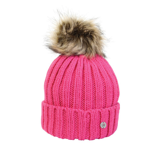 Sheila Bobble Hat by Little Rider - Pink - One Size