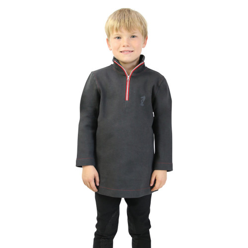 Tractor Collection Sweatshirt by Little Knight - Charcoal Grey/Red - 3-4 Years