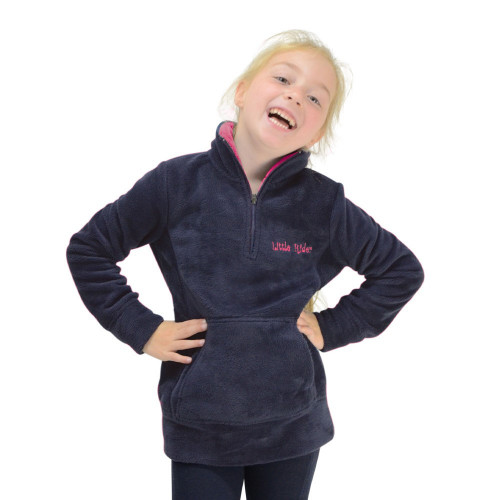 Nina Soft Fleece by Little Rider - Navy/Pink - 5-6 years