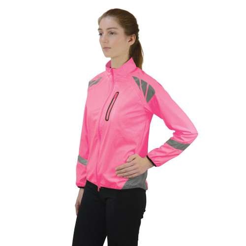 Reflector Children's Jacket by Hy Equestrian - Pink - 8-10 Years