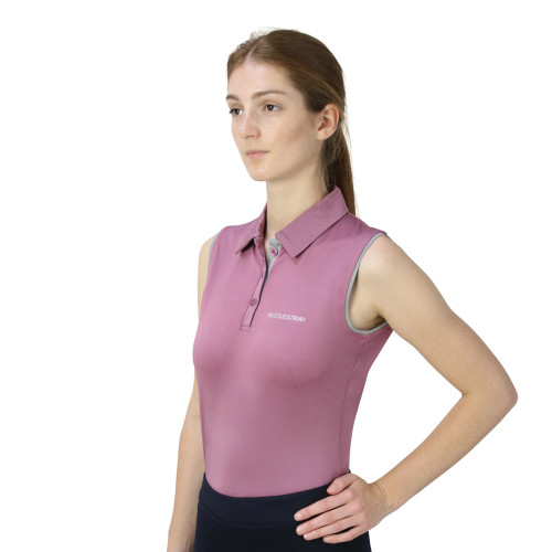 Hy Equestrian Synergy Polo - Grape - X Large