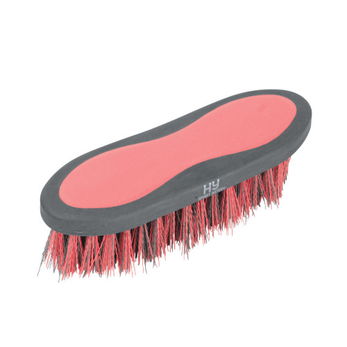 Hy Sport Active Dandy Brush - Coral Rose - 20.5 x 6.2cm