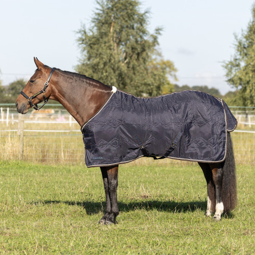 StormX Original Luxury Show Rug - Navy/Cream - 5'6"