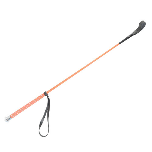 HySCHOOL Neon Riding Whip in Neon Orange