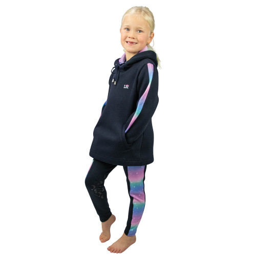 Dazzling Night Hoodie by Little Rider - Navy/Prismatic - 3-4 Years