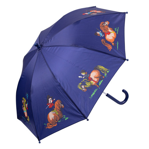 Hy Equestrian Thelwell Collection Umbrella - Navy