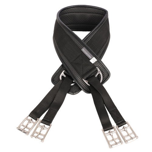 HyCOMFORT Humane Waffle Girth in Black in 36" wrapped