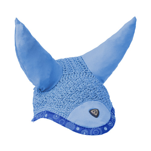 Hy Equestrian DynaMizs Ecliptic Fly Veil - Cobalt/Ocean - Pony/Cob