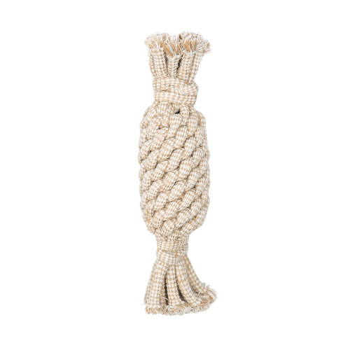 Benji & Flo Natural Eco-Friends Pineapple Shaped Dog Toy