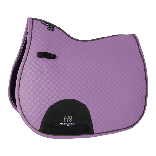 Hy Sport Active GP Saddle Pad - Blooming Lilac - Pony