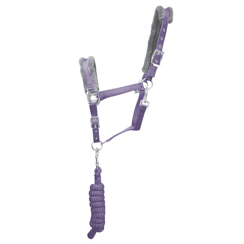 Hy Sport Active Head Collar & Lead Rope - Blooming Lilac - Pony