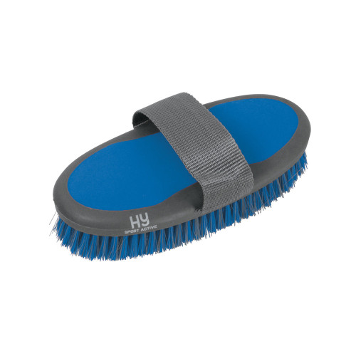 Hy Sport Active Body Brush - Jewel Blue - 20 x 9.5cm