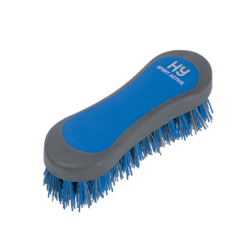 Hy Sport Active Hoof Brush - Jewel Blue - 12.3 x 4cm
