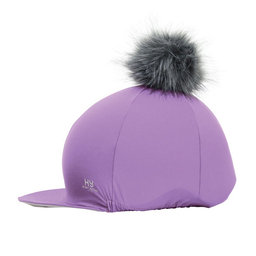 Hy Sport Active Hat Silk with Interchangeable Pom Pom - Blooming Lilac - One Size