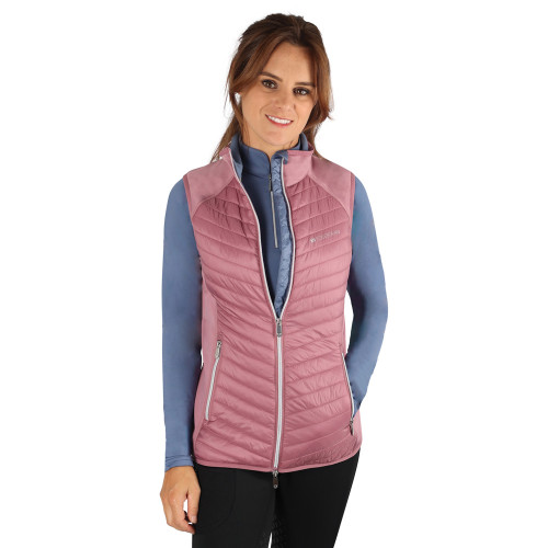Hy Equestrian Synergy Elevate Sync Lightweight Gilet - Riviera/Grape - XX Small