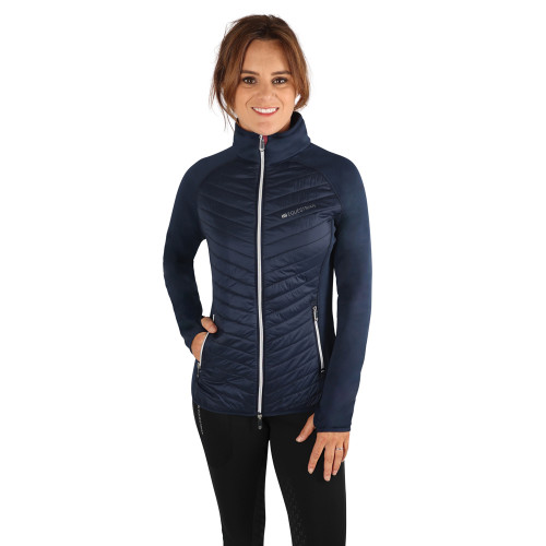 Hy Equestrian Synergy Elevate Sync Lightweight Jacket - Navy/Fig - XX Small