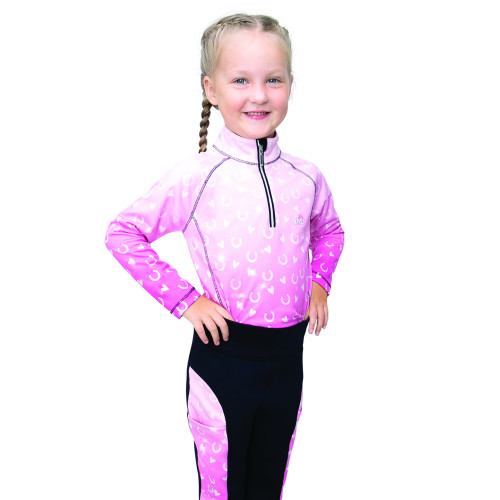 Pony Fantasy Base Layer by Little Rider - Navy/Pink - 3-4 Years