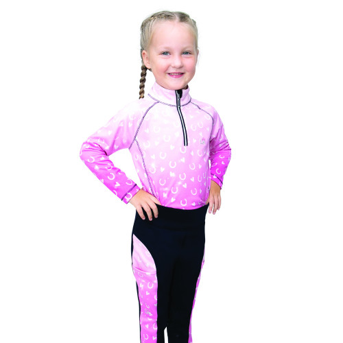Pony Fantasy Riding Tights by Little Rider - Navy/Pink - 3-4 Years