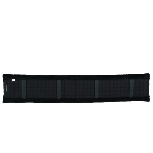 Hy Equestrian GP Fleece Girth Cover - Black/Black - 24"