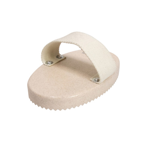 Hy Equestrian Recycled Curry Comb - Beige