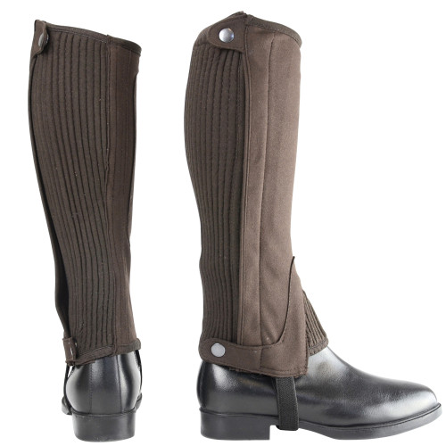 HyLAND Amara Half Chaps in Brown in extra small