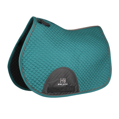 Hy Sport Active GP Saddle Pad - Alpine Green - Pony