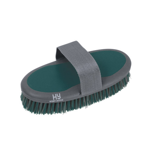Hy Sport Active Sponge Brush - Alpine Green - 20 x 9.5cm