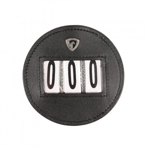 Hy Equestrian Number Holder - Black - Circular