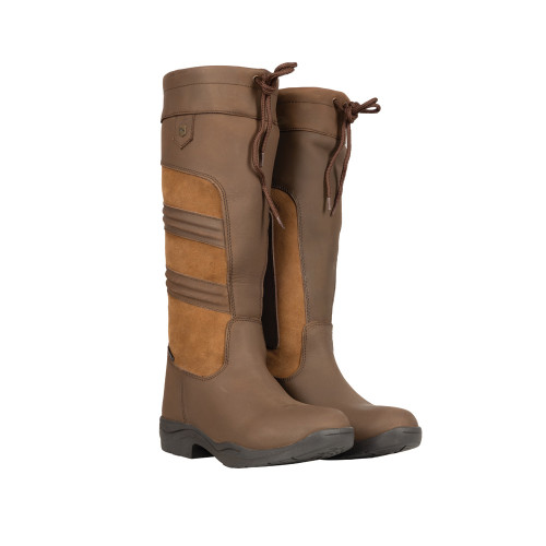 Hy Equestrian Hurdlow Long Country Boot - Brown - 36