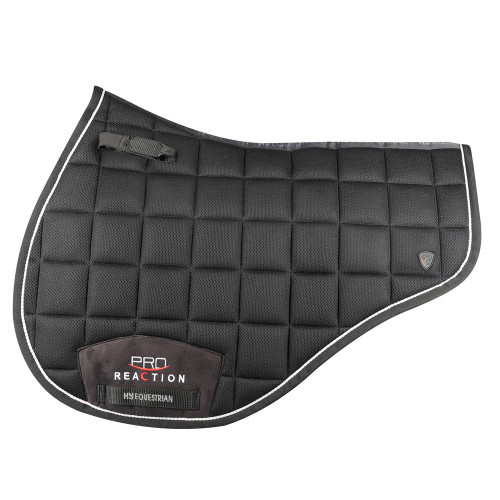 Hy Equestrian Pro Reaction 3D Mesh Saddle Pad - Black - Pony/Cob