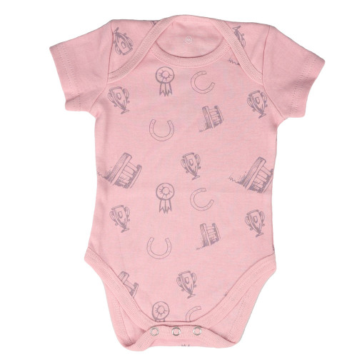 Hy Equestrian Thelwell Mini Tots Grow - Baby Pink - 0-3 Months