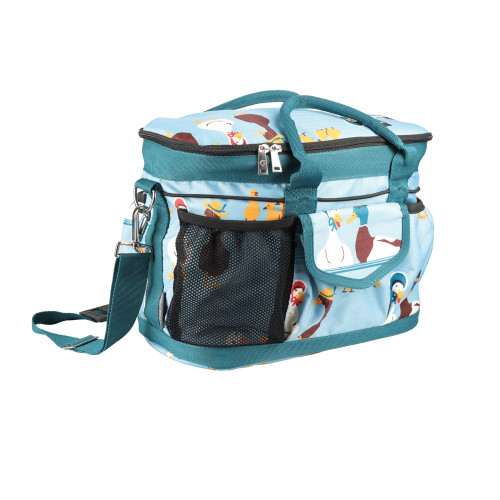 Hy Equestrian Ay Up Duck Grooming Bag - Blue/Turquoise - One Size