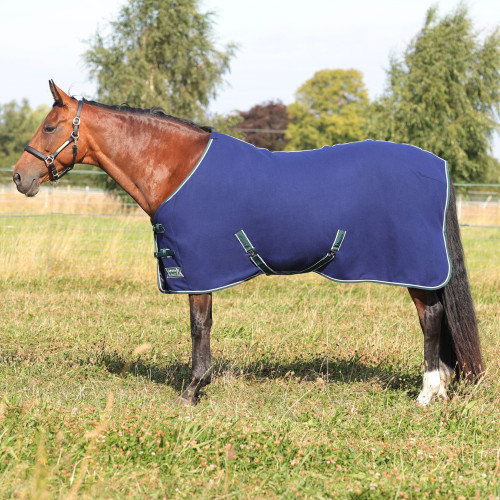 StormX Empra Opulence Fleece Rug - Navy - 4'6"