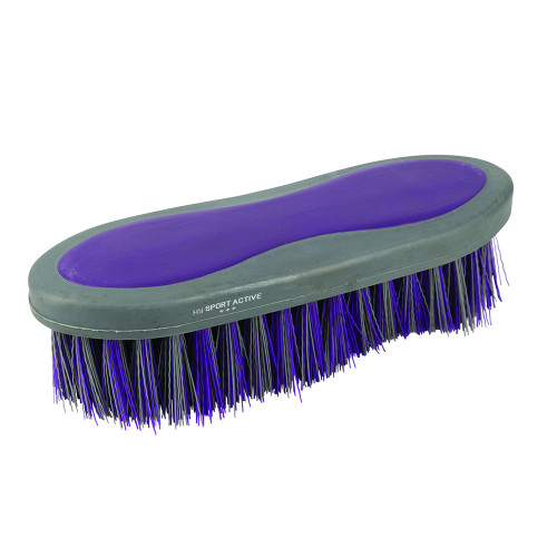 Hy Sport Active Dandy Brush - Royal Violet - 20.5 x 6.2cm