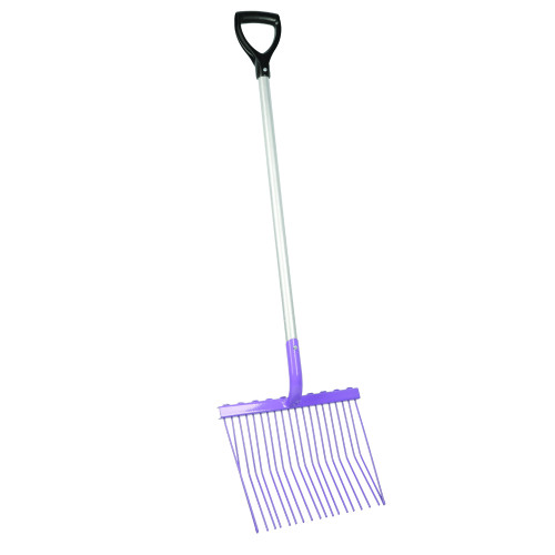 Eazi Shave D Handle Fork (100cm) - Eazitools by Hy Equestrian - Lilac