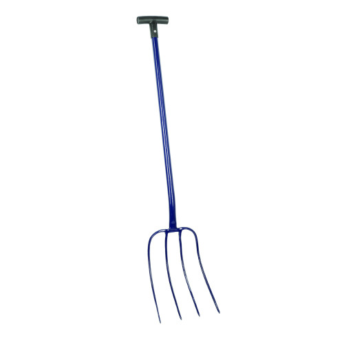 Eazi Muck Fork (80cm) - Eazitools by Hy Equestrian - Navy