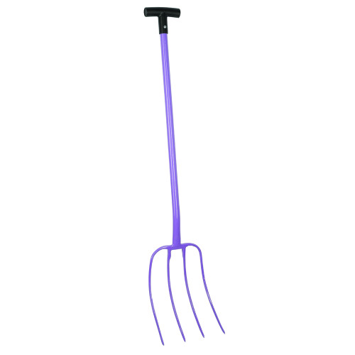 Eazi Muck Fork (80cm) - Eazitools by Hy Equestrian - Lilac