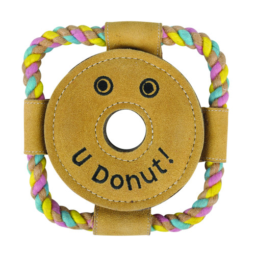 Benji & Flo Crazy Faces Dog Toys - U Donut!