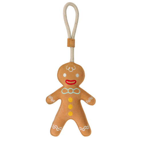 Benji & Flo Christmas Dog Toys - Gingerbread Man