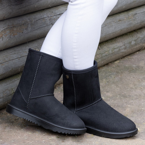 Hy Equestrian Chisworth Waterproof Fleece Boot - Black - 39