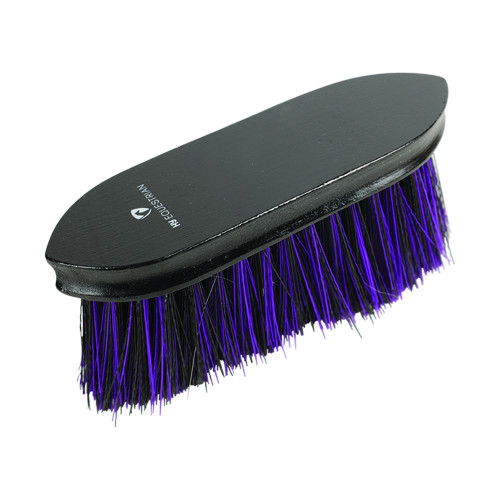 HySHINE Wooden Flick Dandy Brush in Black/Purple 