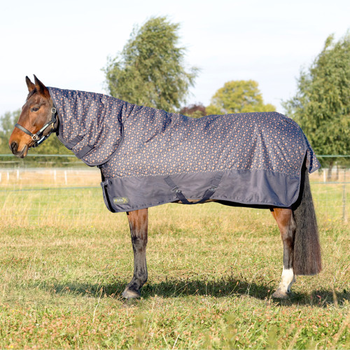 StormX Original Country 200 Combi Turnout Rug - Navy - 4'6"
