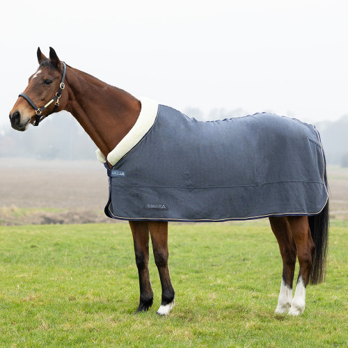 StormX Empra Cushioned Fleece Rug - Opal Grey - 4'6"